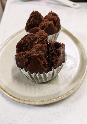 ココアチョコ蒸しパン-レシピのメイン写真