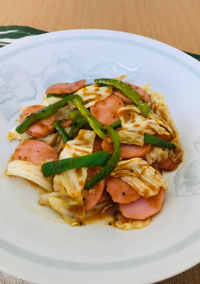 回鍋肉！？魚肉ソーセージの中華風味噌炒め-レシピのメイン写真