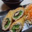 巻いて巻いて!野菜のロールカツ♪
