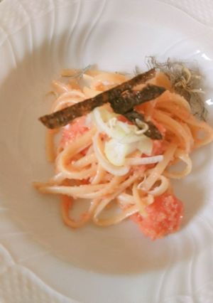 おせちにplus １明太子パスタ-レシピのメイン写真