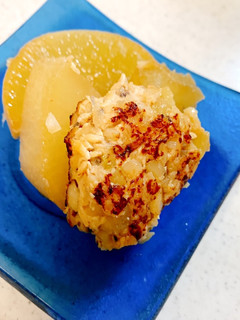 根菜たっぷり鳥つくねと大根の煮物-レシピのメイン写真