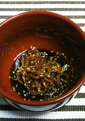 大根の皮で、きんぴら大根-レシピのメイン写真