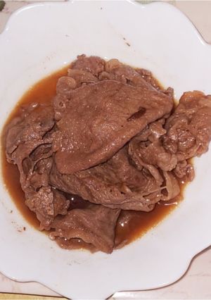 牛肉の甘辛煮-レシピのメイン写真