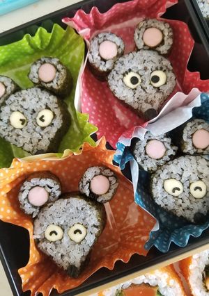 飾り巻き寿司☆ねずみ-レシピのメイン写真