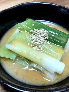 卵黄入りネギぬた!-レシピのメイン写真