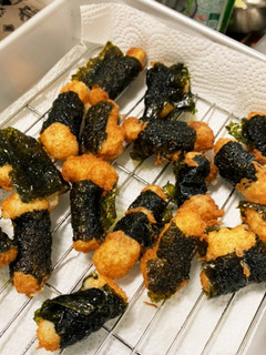 簡単 おつまみ 長芋 はさみ揚げ-レシピのメイン写真