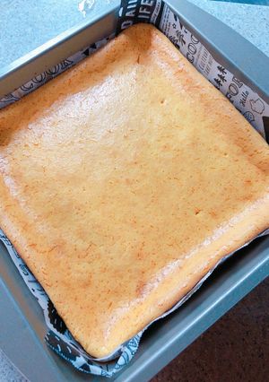 混ぜて焼くだけ！！ベイクドチーズケーキ！-レシピのメイン写真
