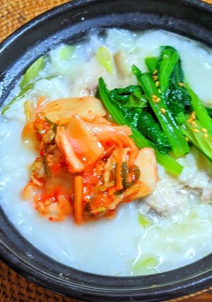 力餅入り鶏粥-レシピのメイン写真