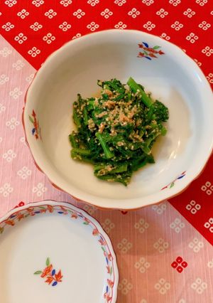 春菊の胡麻和え-レシピのメイン写真