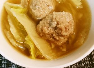 ジューC焼売タネと白菜のスープ-レシピのメイン写真