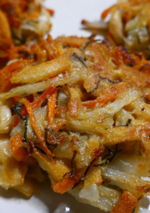 高野豆腐入り☆簡単ヴィーガンかき揚げ-レシピのメイン写真