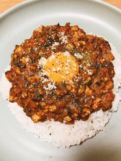 ほうれん草 キーマカレー-レシピのメイン写真