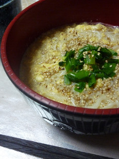 ★おばあちゃんの味★ごま卵にゅうめん★-レシピのメイン写真