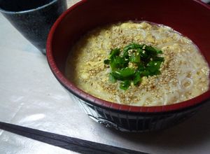 ★おばあちゃんの味★ごま卵にゅうめん★-レシピのメイン写真