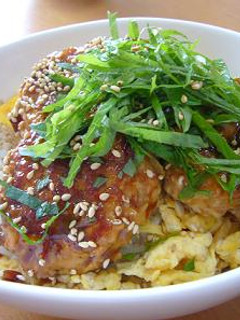 柔らかっ♪鶏のつくね丼-レシピのメイン写真