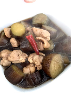 母のナスと鶏肉の煮物-レシピのメイン写真