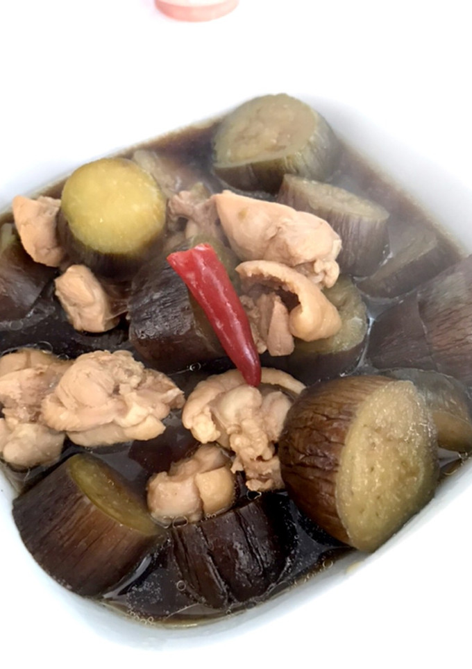 母のナスと鶏肉の煮物-レシピのメイン写真