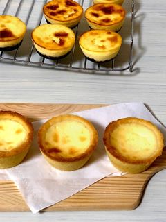 可愛い♡濃厚チーズタルト-レシピのメイン写真