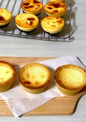 可愛い♡濃厚チーズタルト-レシピのメイン写真