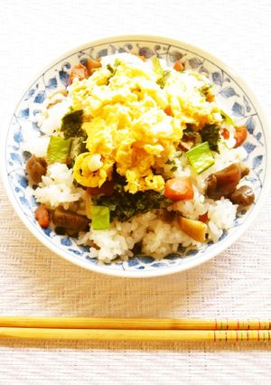 ☺おせちをリメイク☆お煮しめちらし寿司☺-レシピのメイン写真