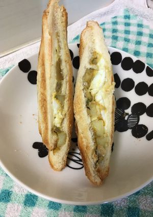 ホットサンドの具カレー-レシピのメイン写真