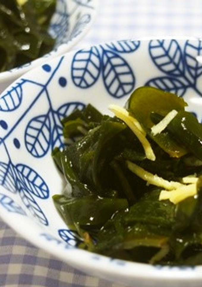 ワカメと生姜の酢の物♪さっぱり生姜香る!-レシピのメイン写真