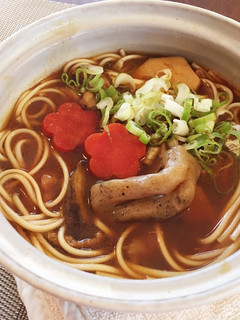 おせちの筑前煮をカレーうどんにリメイク-レシピのメイン写真