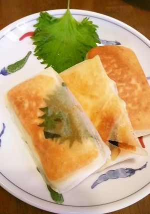 簡単フライパンで揚げ焼き春巻き-レシピのメイン写真
