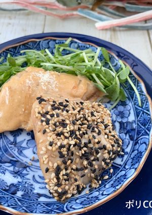 ポリ袋湯煎ポリクック『さわらの醤油蒸し』-レシピのメイン写真