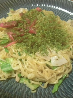 袋麺で焼きそば風-レシピのメイン写真
