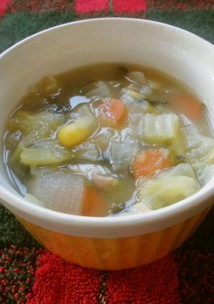 とろとろキャベツのコトコト煮込みスープ♪-レシピのメイン写真