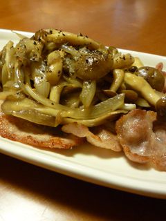 ☼豚ロース肉ソテー♪きのこバター炒め添え-レシピのメイン写真