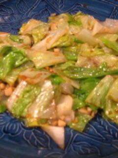 レタスの味ぽん炒め-レシピのメイン写真