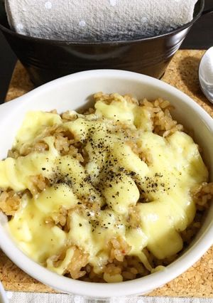 玄米deガーリック香るチーズドリア-レシピのメイン写真