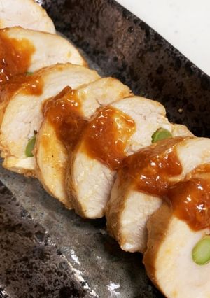 鶏胸肉の野菜巻き★-レシピのメイン写真