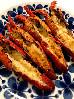 ☆伊勢海老のみそマヨ焼き☆-レシピのメイン写真