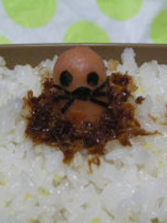 ★簡単★ひょっこりモグラのお弁当★-レシピのメイン写真