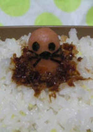 ★簡単★ひょっこりモグラのお弁当★-レシピのメイン写真
