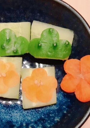 松竹梅の「松」をきゅうりで！-レシピのメイン写真