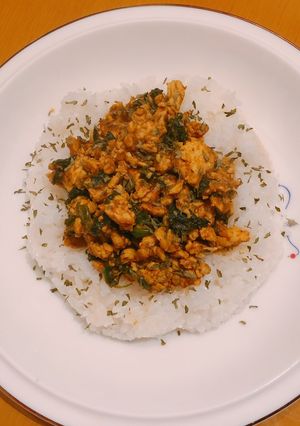 【ダイエット】鶏むねのキーマカレー-レシピのメイン写真