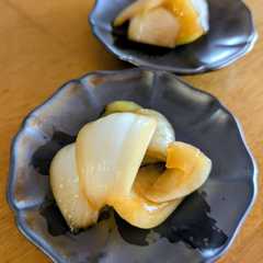 รูปของ 新玉ねぎのたまり醤油漬