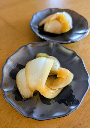 新玉ねぎのたまり醤油漬-レシピのメイン写真
