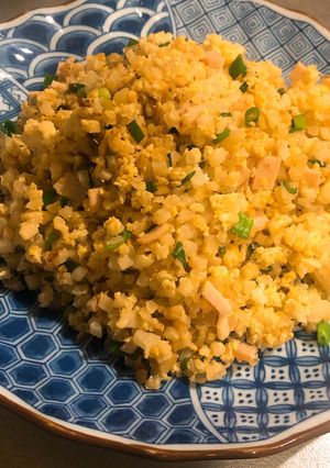 【ダイエット】カリフラワー炒飯-レシピのメイン写真
