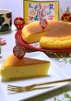 ベイクドチーズケーキ-レシピのメイン写真