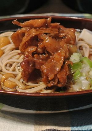 肉そば★年越しそばに是非！-レシピのメイン写真