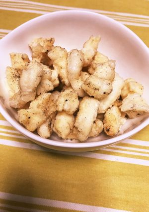 ノンフライヤーでサクサク黒胡椒おかき!-レシピのメイン写真