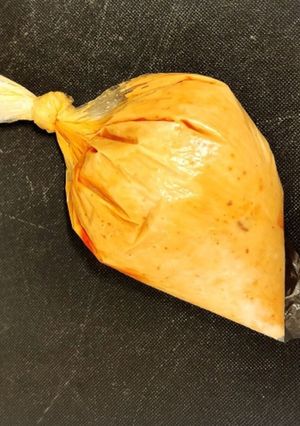 ビニール袋を使った♪絞り袋の作り方-レシピのメイン写真