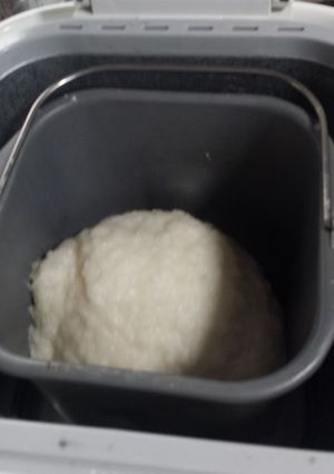 ホットクックで蒸しもち米　餅つき準備-レシピのメイン写真