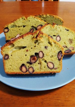 栗きんとん黒豆パウンドケーキ-レシピのメイン写真