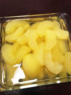 林檎の白ワイン煮-レシピのメイン写真